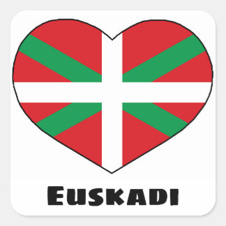 Love Basque Style Sticker