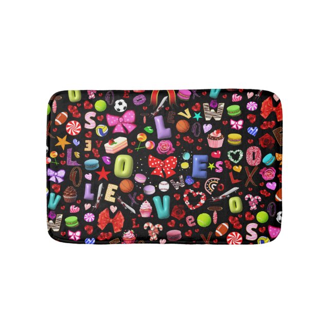 Love Bath Mat (Front)
