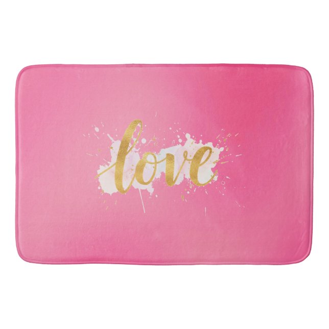 Love Bath Mat (Front)