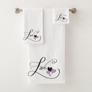 Love Bath Towel Set