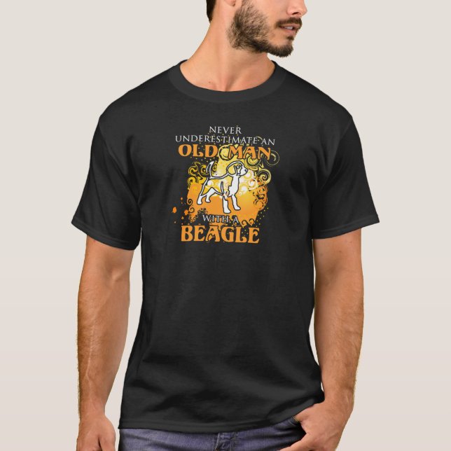 love Beagle Funny Gift T-Shirt (Front)