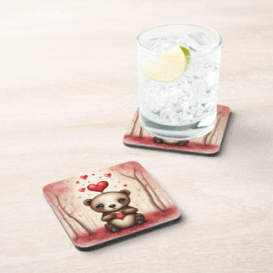 Love Bear 1 Coaster