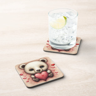 Love Bear 2 Coaster
