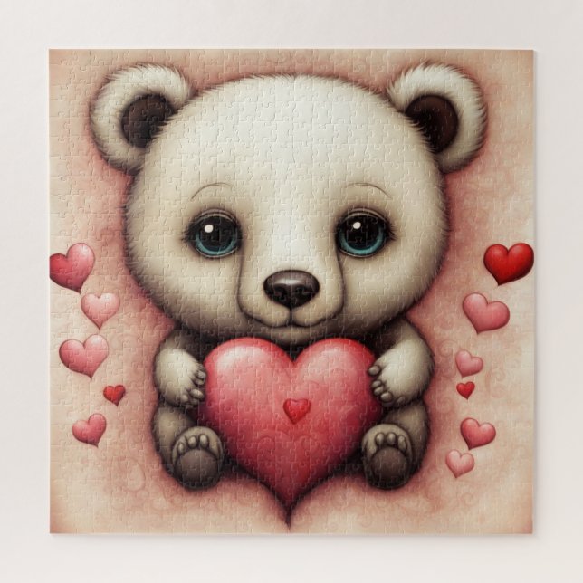 Love Bear 2 Jigsaw Puzzle (Vertical)