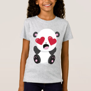 Love Bear Double sided Girls' T-Shirt