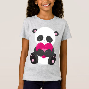 Love Bear Double sided Girls' T-Shirt
