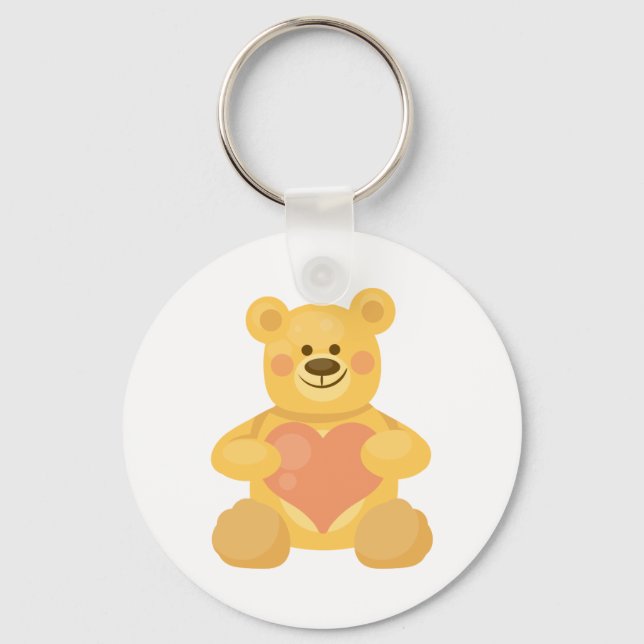 Love Bear Key Ring (Front)