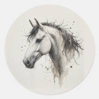 Love Beautiful Andalusian Horse Animal Art