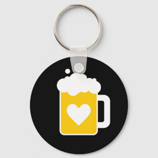 love-beer key ring