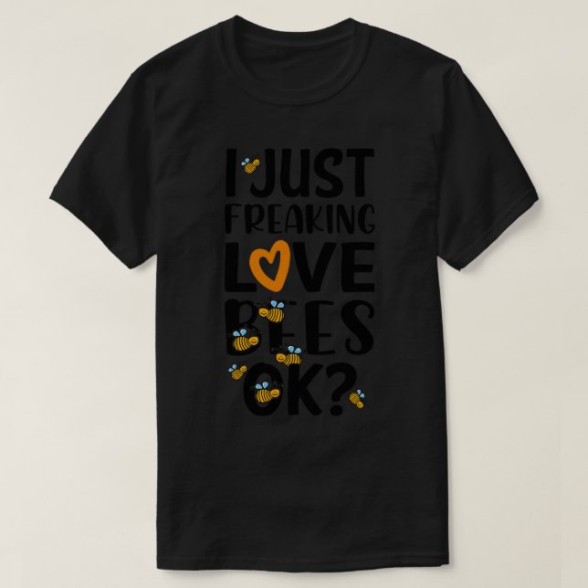 Love Bees T-Shirt (Design Front)