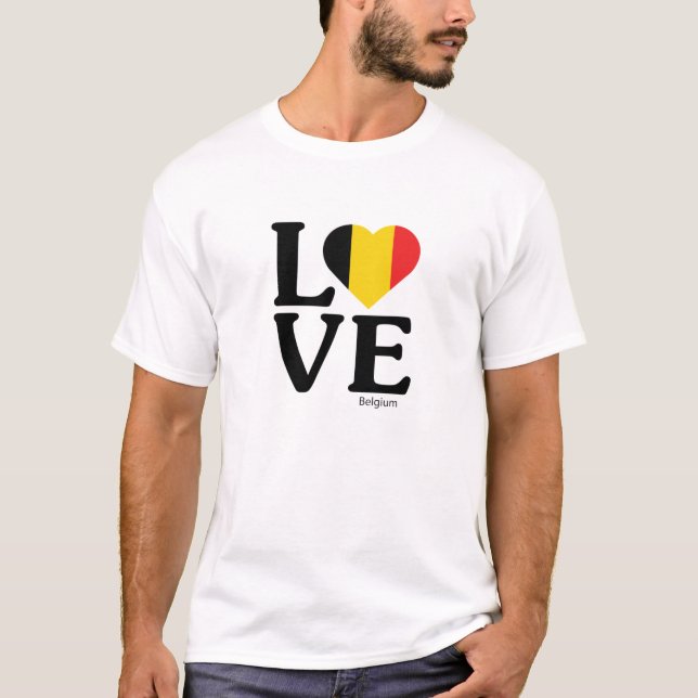 Love Belgium T-Shirt (Front)