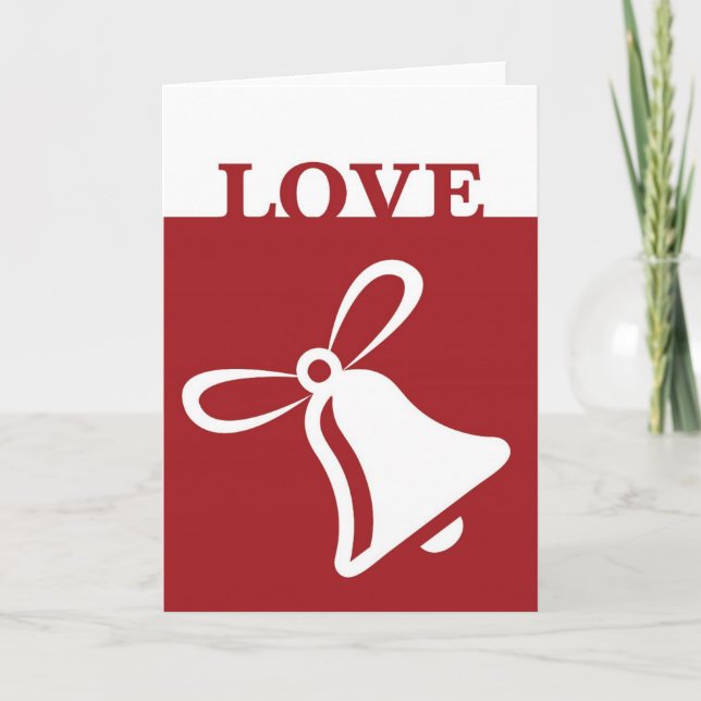 Love Bell Holiday Card (Front)