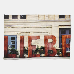 Love Berlin, Germany Travel Souvenir Tea Towel