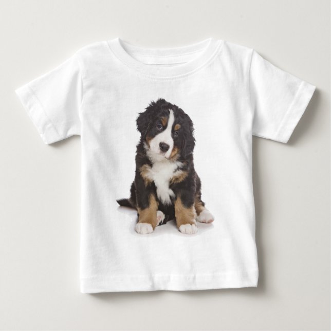 Love Bernese Mountain Dog Puppy Tee shirt (Front)