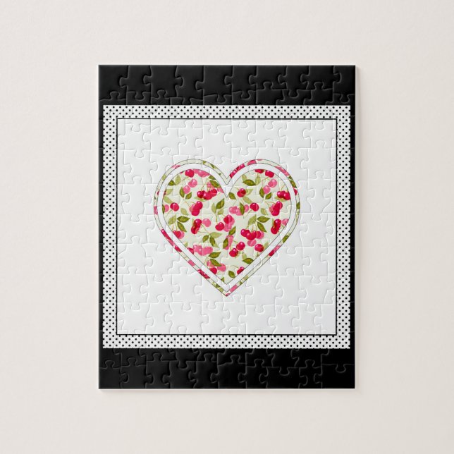 Love, berries, cherry jigsaw puzzle (Vertical)