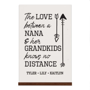 Love Between a Nana 8" x 12" Standing Sign