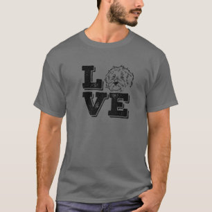 Love Bichon Dogs - I Love My Love Bichon Mum And D T-Shirt