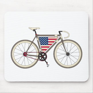 Love Bike, Love America Mouse Pad