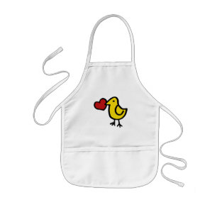 Love Bird Kids Apron