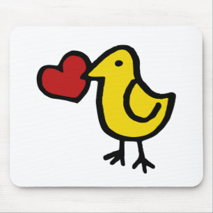 Love Bird Mouse Pad