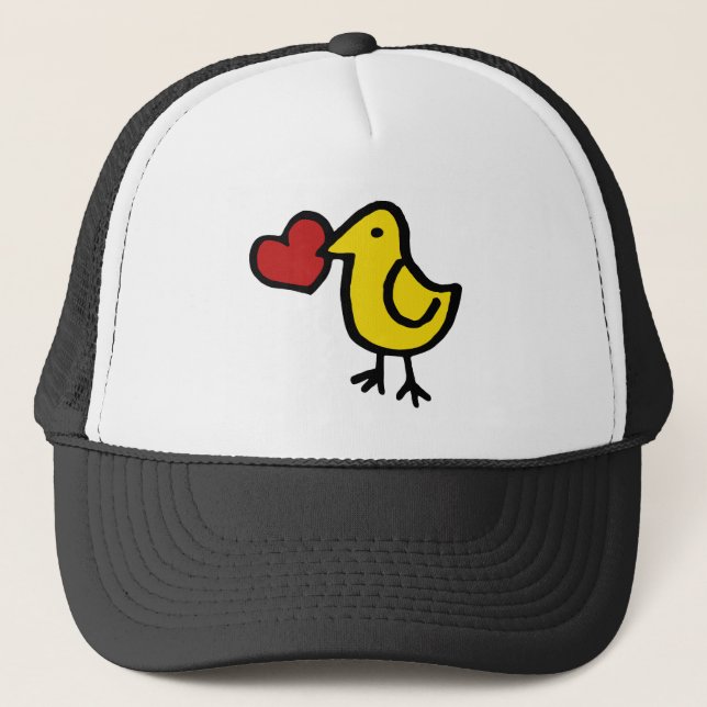 Love Bird Trucker Hat (Front)