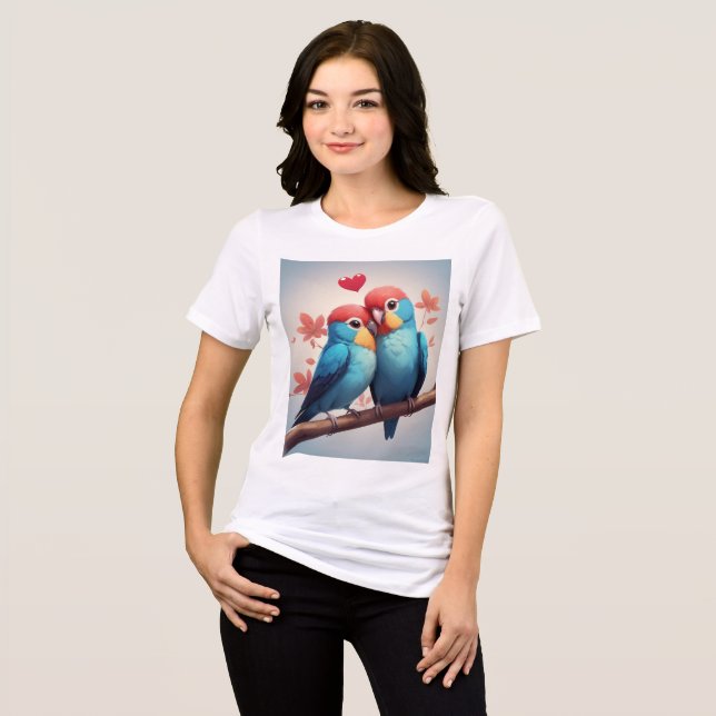 love bird tshirt 415z (Front Full)