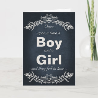 Love Bird Vines, engagement Invitation