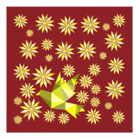 LOVE BIRD WITH FLOWER GIFT SPECIAL DAY, BIRTHDAY