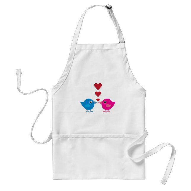 Love birds apron (Front)