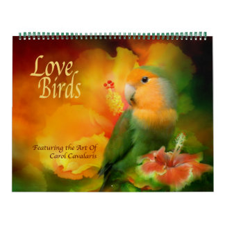 Love Birds Art Calendar