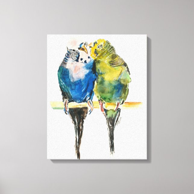 Love Birds Canvas Print (Front)