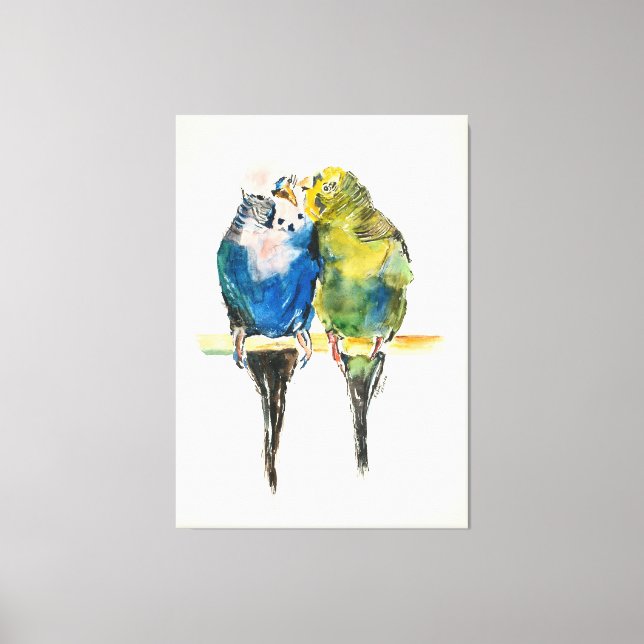 Love Birds Canvas Print (Front)