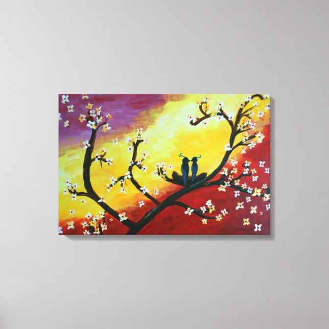Love Birds Canvas Print (Front)