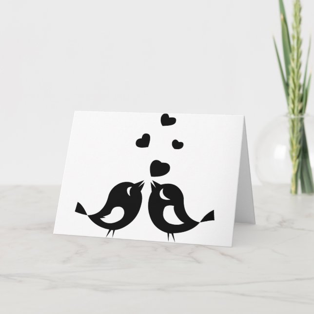 Love Birds Card (Front)