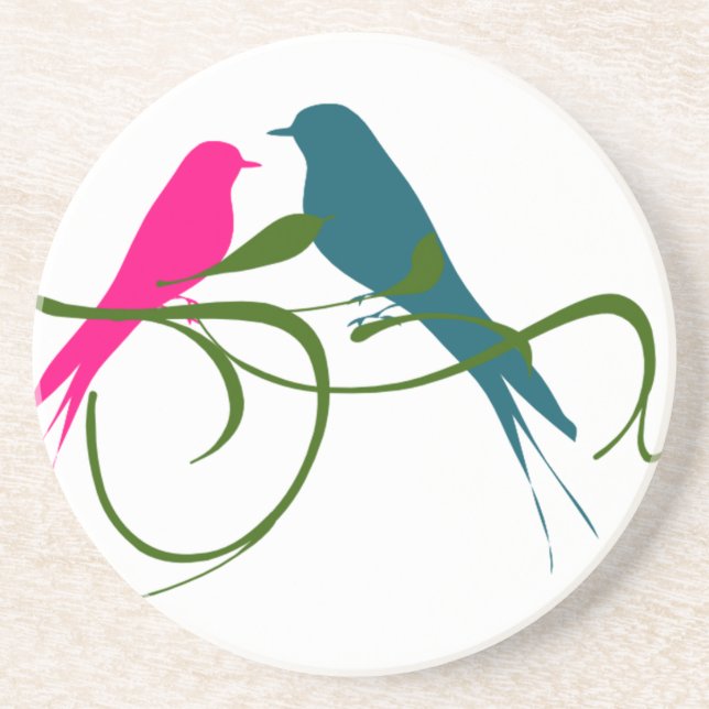 Love Birds Coaster (Front)
