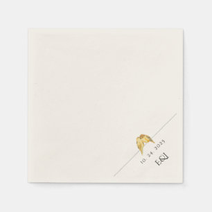 Love Birds' Cocktail Hour Napkin