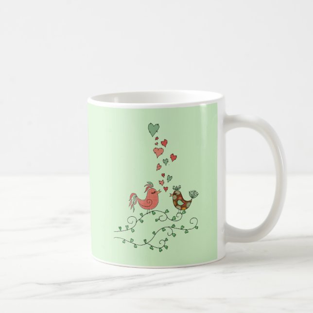 Love Birds Coffee Mug (Right)