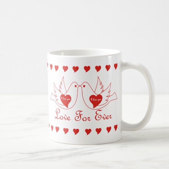 Love Birds Coffee Mug (Right)