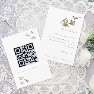 Love Birds Enclosure Card