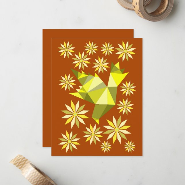 love birds gift card (Front/Back In Situ)
