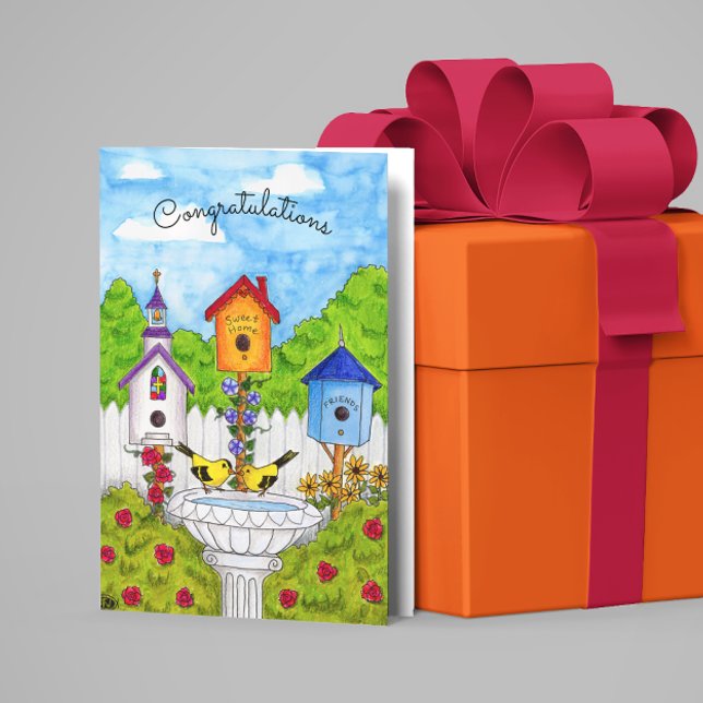 Love Birds Housewarming Card (Creator Uploaded)