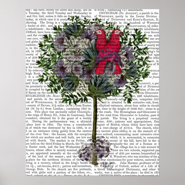 Love Birds in a Tree Poster (Front)