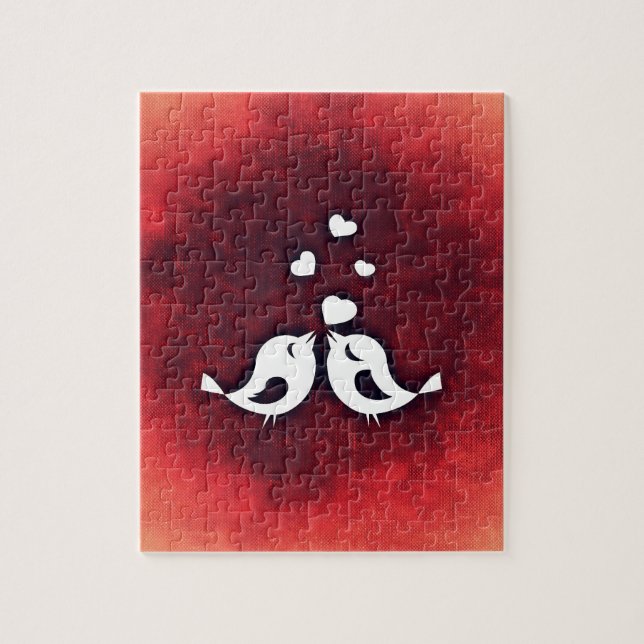 Love birds jigsaw puzzle (Vertical)