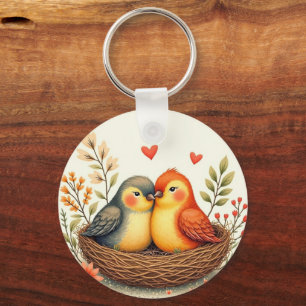 Love Birds Key Ring