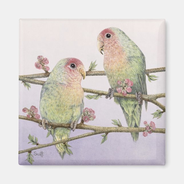 Love Birds Magnet (Front)