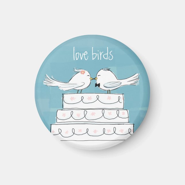 Love Birds Magnet (Front)