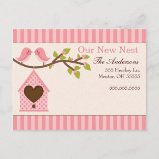 Love Birds Moving Announcements