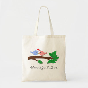 Love Birds on a Branch :: Beautiful Love tote bag