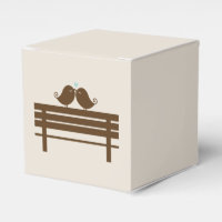 Love Birds on Park Bench {mint}