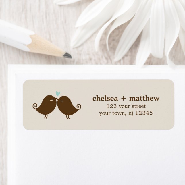 Love Birds on Park Bench Wedding (Insitu)